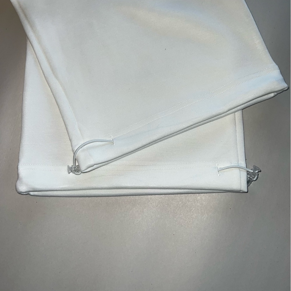 Commense White Straight-Leg Pants - Picture 7 of 14